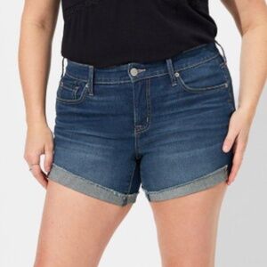 Torrid - 5 Inch Vintage Stretch Mid-Rise Slim Zip Fly Denim Jeans Short - 20